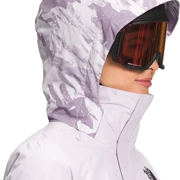 THE NORTH FACE Women's Garner Triclimate Insulated Ski Jacket Lavender SAVE $150 - Picture 6 of 7